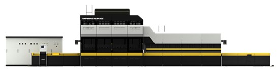 LD-EJ強製對流雙曲麵彎鋼化爐